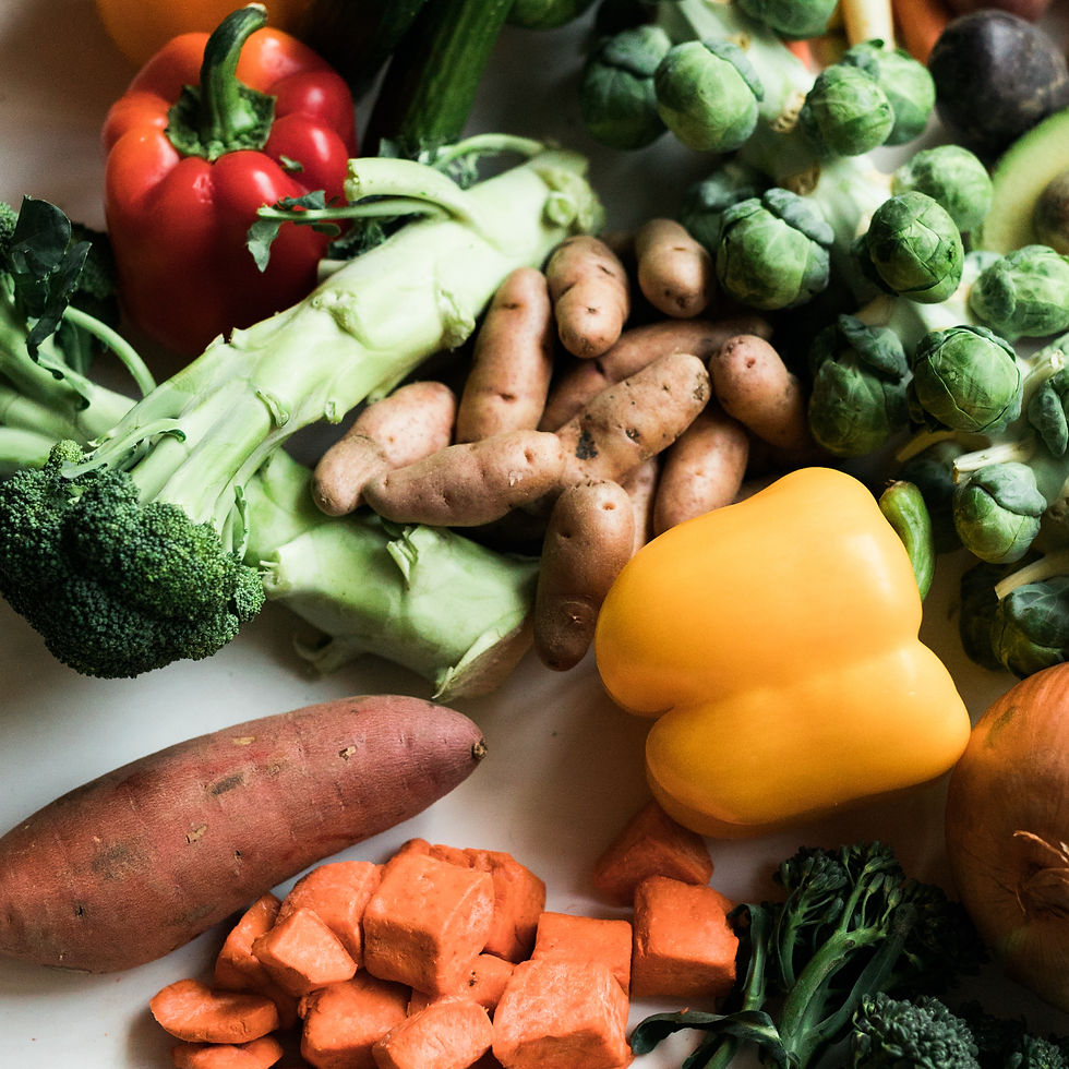 fresh healthy vegetables