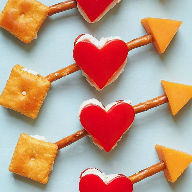 fun cheese and pretzel healthy snack