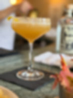 Northern Enchantress cocktail featuring Up North Distillery barrel-aged apple brandy.