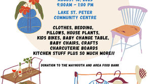 Dates: Yard Sale, Food Drive, AGM & Fish Habit Enhancement