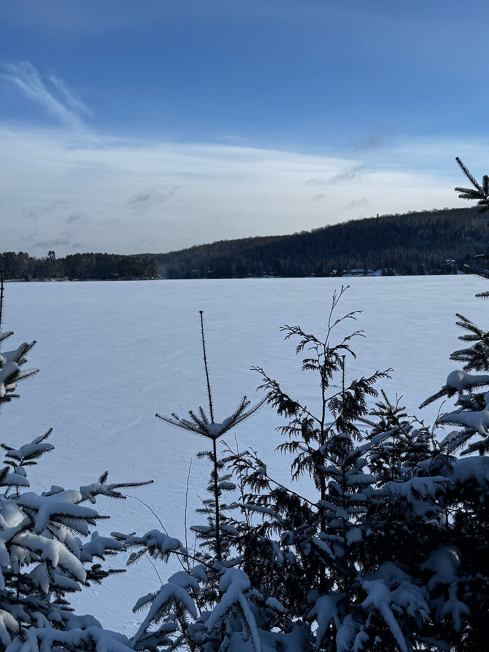 The official ICE IN freeze date for Lake St. Peter is December 4, 2025.