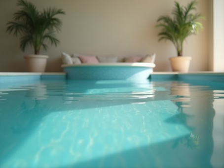 Unwind in Our Indoor Saltwater Pool and Hot Tub