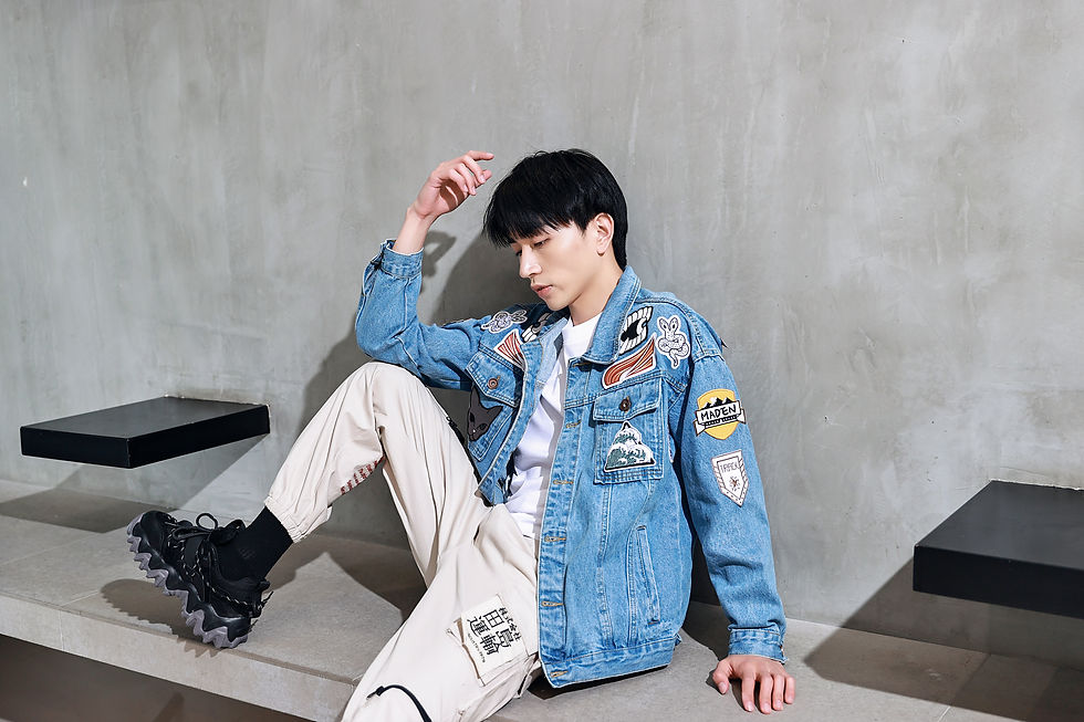 Thumbnail: Denim patch coat