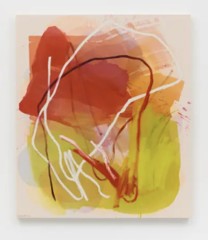 Heather Day 1989 - Sway, 2020 Signed and dated lower right Mixed media on canvas 56 x 48 inches