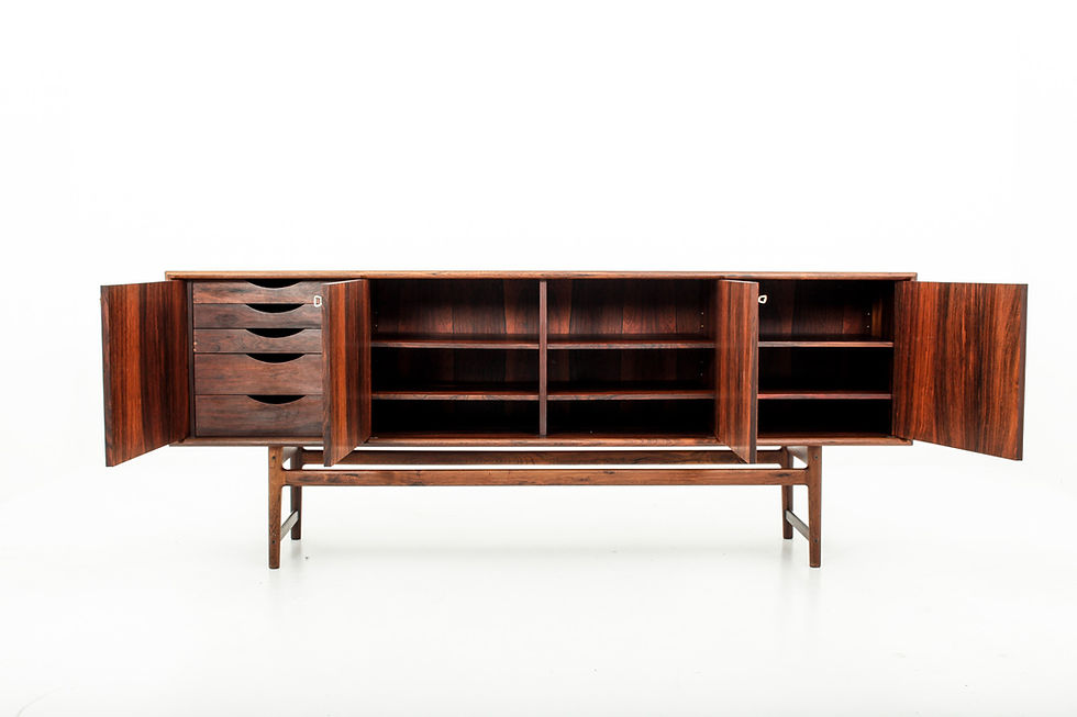 Thumbnail: Scandinavian Midcentury Rosewood Sideboard "Darby" by Torbjørn Afdal, Norway