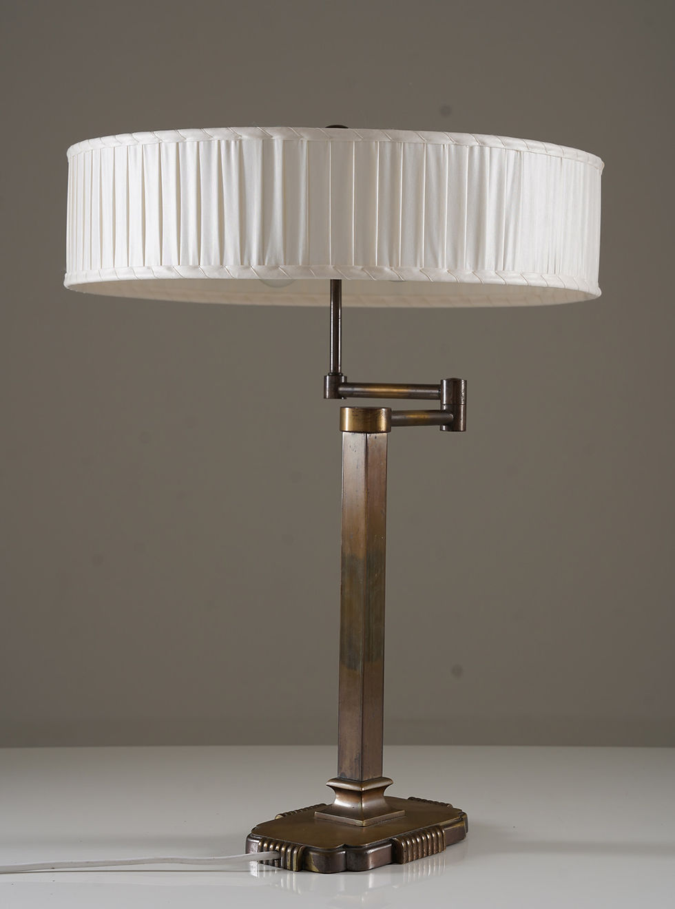 Thumbnail: Swedish Modern Swivel Arm Table Lamp