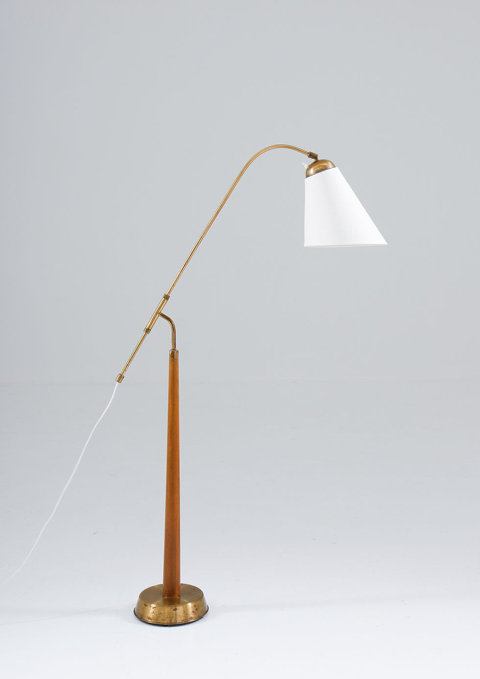 Thumbnail: Midcentury Floor Lamp by Ystad Metall, 1940s, Sweden