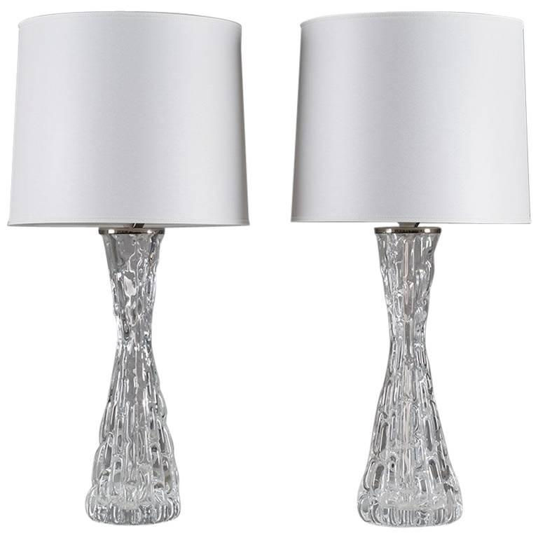 Table Lamps by Orrefors