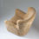 Thumbnail: Scandinavian Mid Century Lounge Chair in Sheepskin