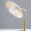 Thumbnail: Swedish Midcentury Table Lamp in Brass, Glass and Wood, 1940s