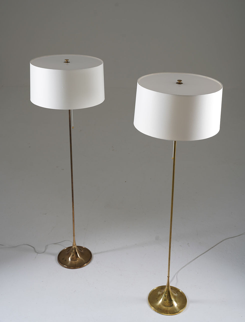 Thumbnail: Scandinavian Floor Lamps by A. Svensson and Y. Sandström for Bergboms, Sweden