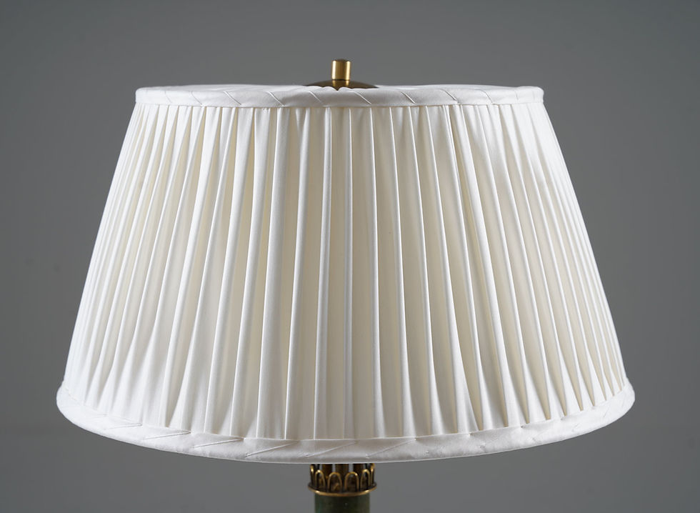 Thumbnail: Swedish Modern Table Lamp in Brass by Liberty