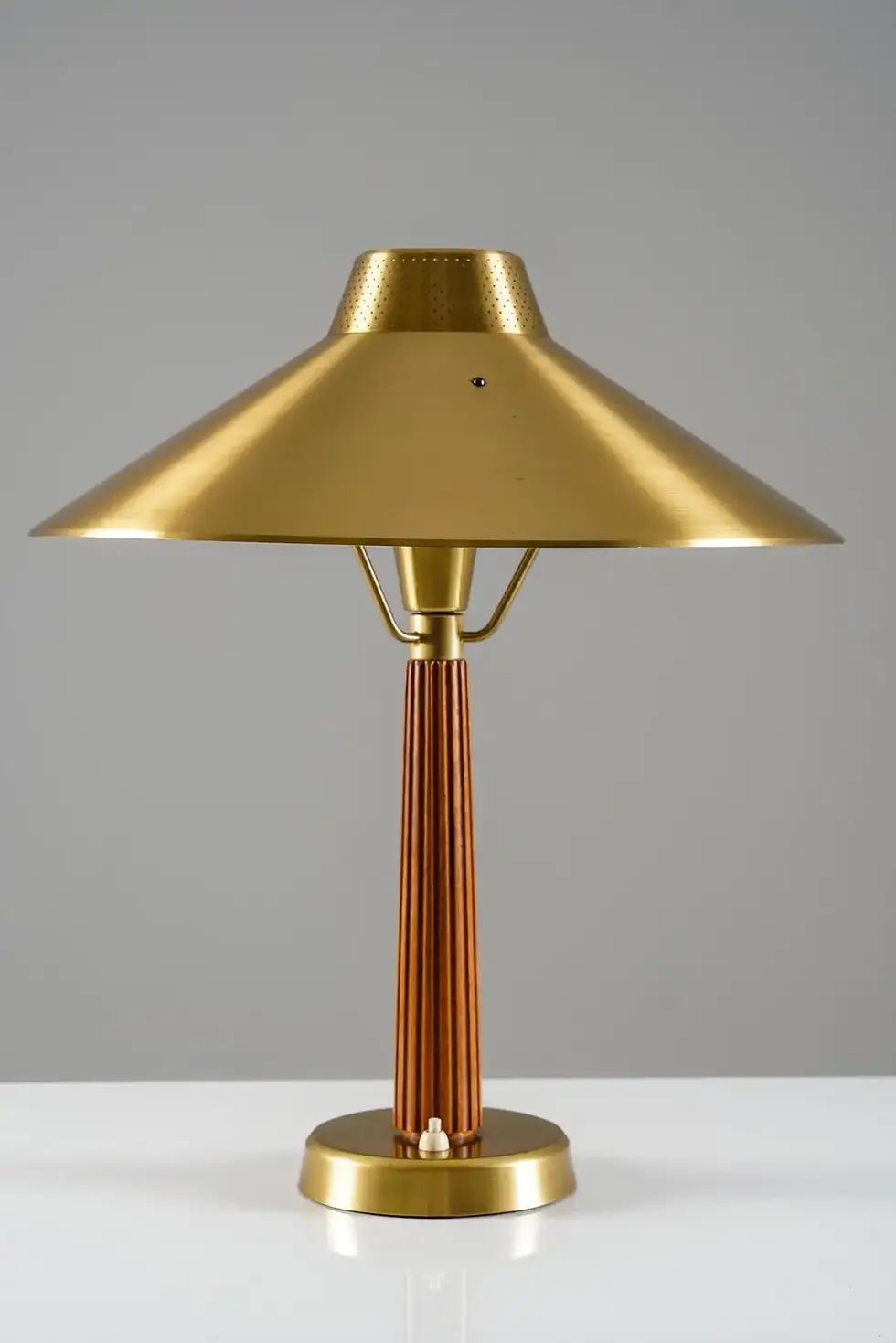 Thumbnail: Table Lamp Model 716 by Hans Bergström for Ateljé Lyktan, Sweden, 1940s
