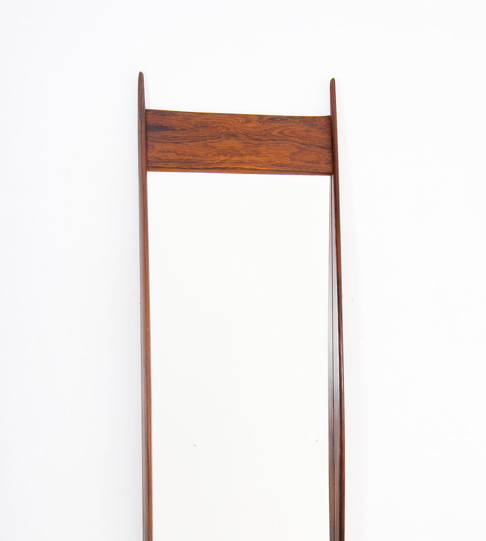 Thumbnail: Midcentury Scandinavian Mirror by Glas & Trä