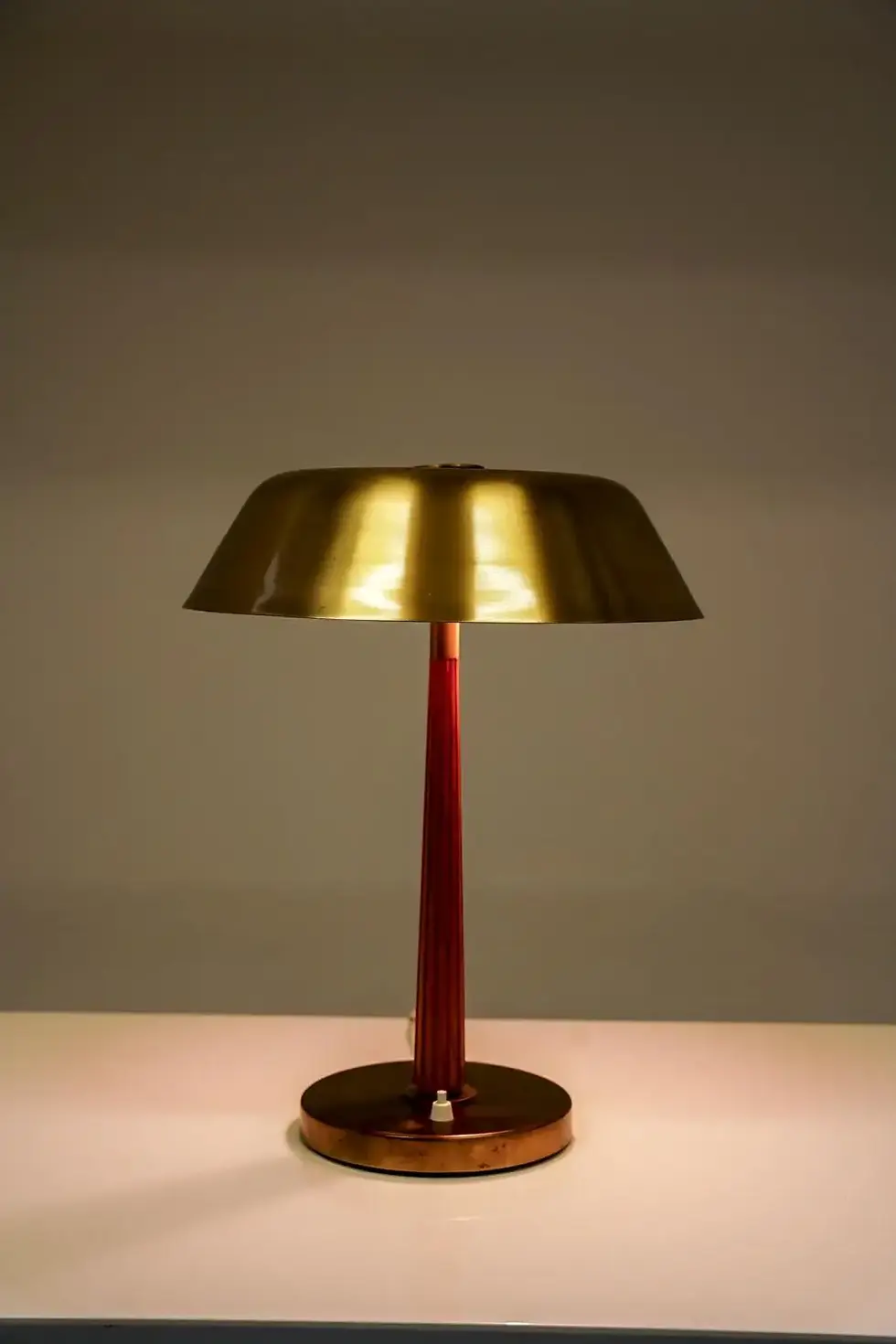 Thumbnail: Böhlmarks Table Lamp, Model 15474 by Harald Notini, Sweden, 1940s