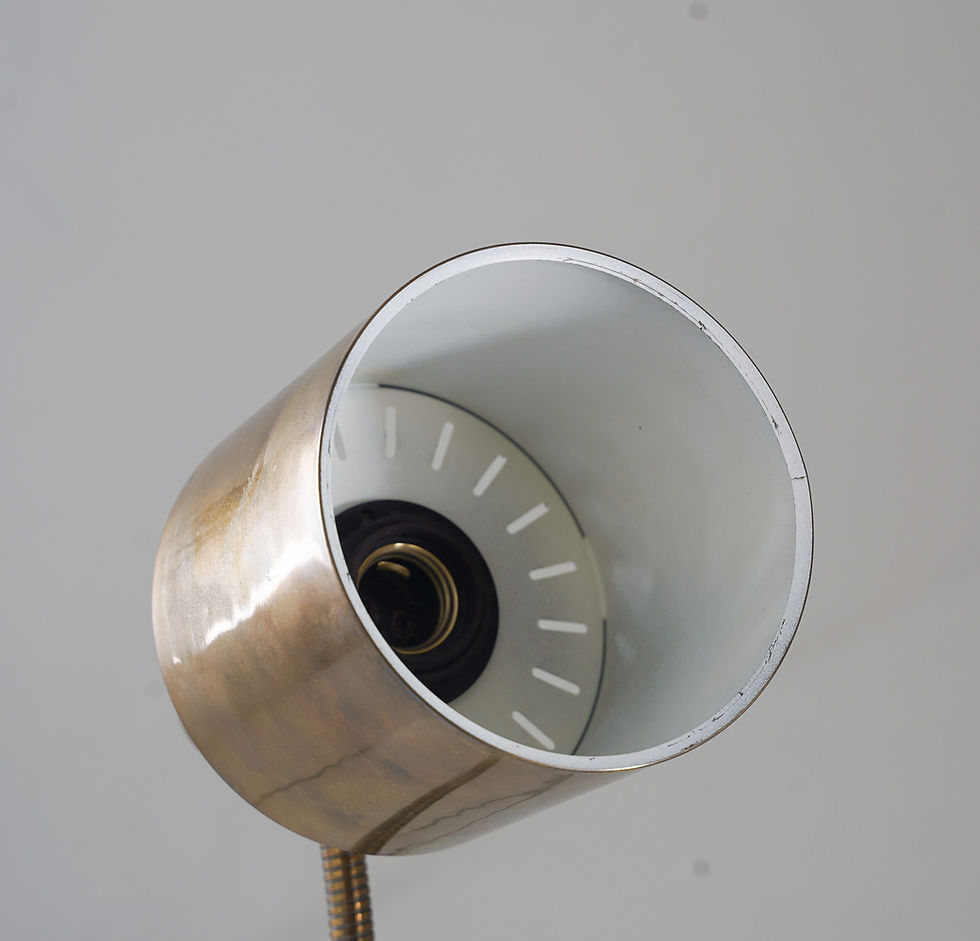 Thumbnail: Scandinavian Midcentury Table Lamps in Brass by Konsthantverk Tyringe