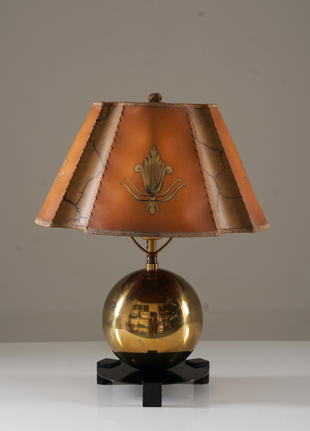 Swedish Art Deco Table Lamp by Corona