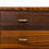 Thumbnail: Scandinavian Flower Table "Casino" in Rosewood and Brass by Engström &am