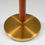 Thumbnail: Swedish Brass and Teak Floor Lamp by ASEA