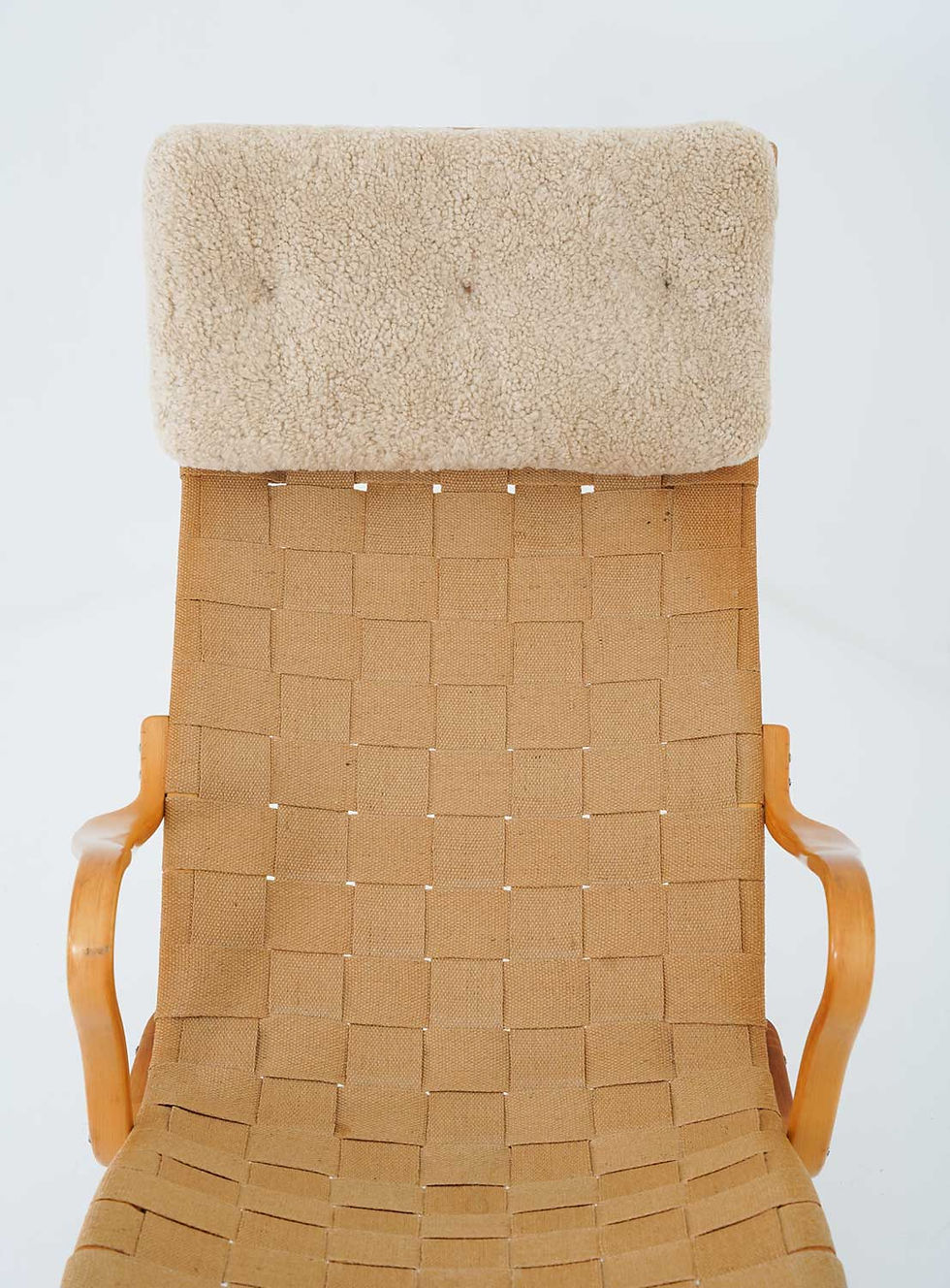 Thumbnail: Scandinavian Chaise Longue "Pernilla 3" by Bruno Mathsson