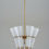 Thumbnail: Chandeliers in Brass and Opaline Glass by Hans-Agne Jakobsson