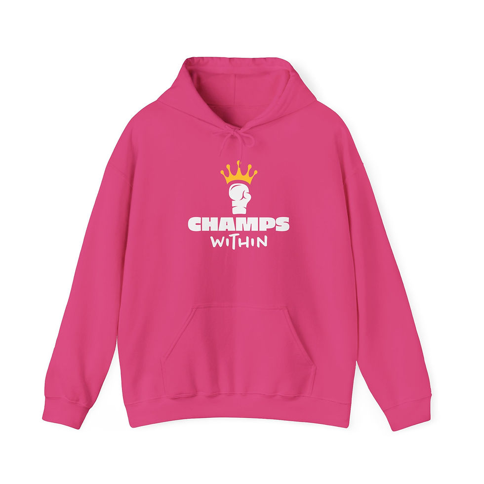 Thumbnail: Champs Within Hoodie – Crowned Champion Graphic Sweatshirt