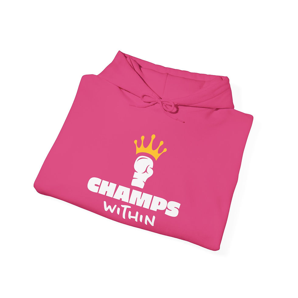 Thumbnail: Champs Within Hoodie – Crowned Champion Graphic Sweatshirt