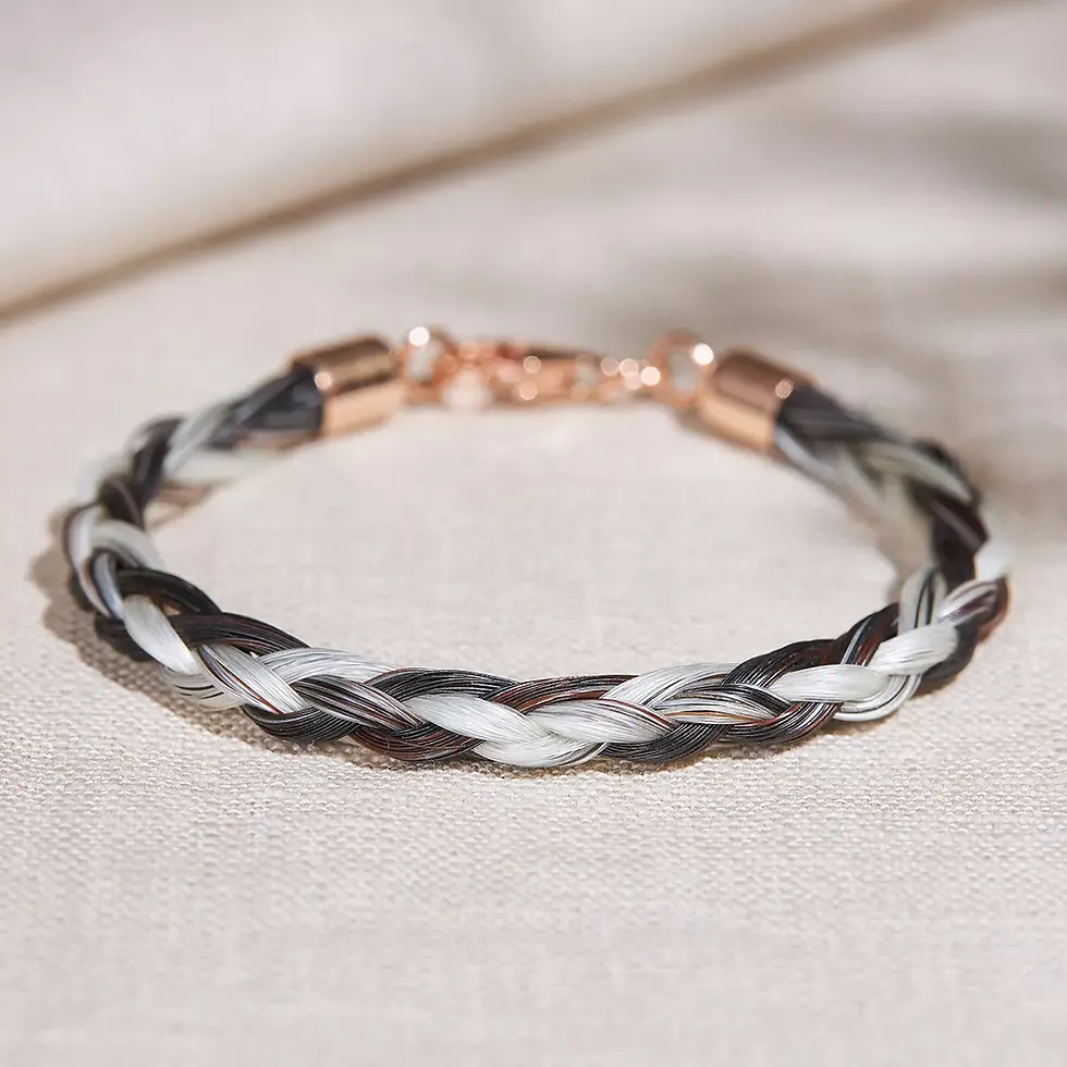 Miniaturbild: Pferdehaar-Armband LÉVIA