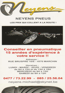 Pub NEYENS PNEUS