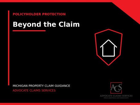 Beyond the Claim: How a Public Adjuster Protects Your Future | Advocate Claims Services