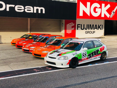 鈴鹿クラブマンレースシビックレースカー