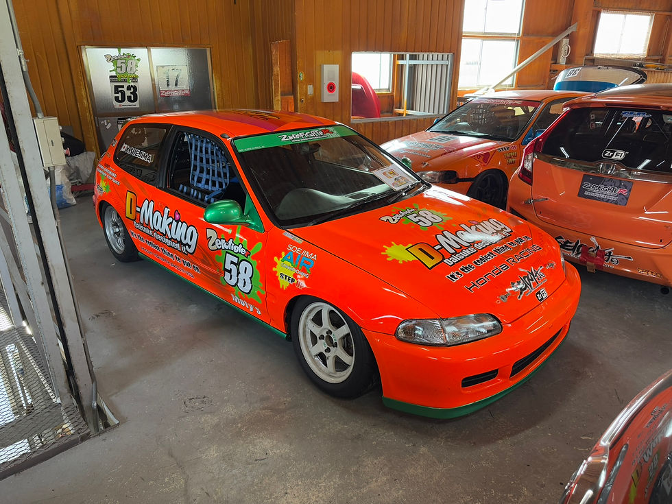 EG6シビックレースカー#58号車D-Making仕様