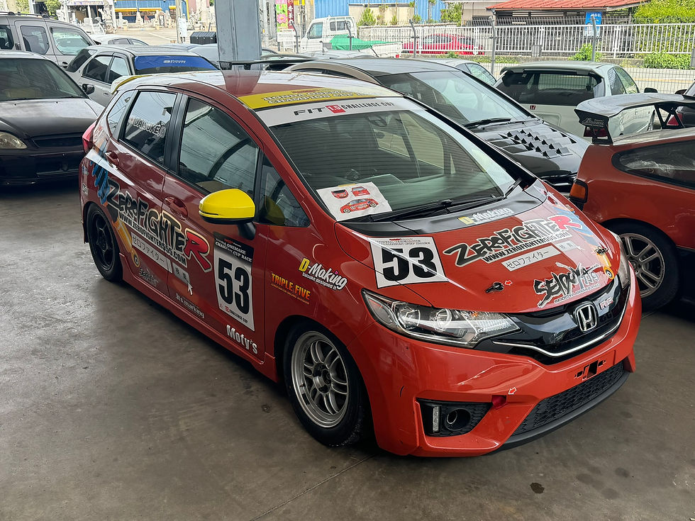 GK5フィット1.5チャレンジカップレースカー#53号車オレンジVer