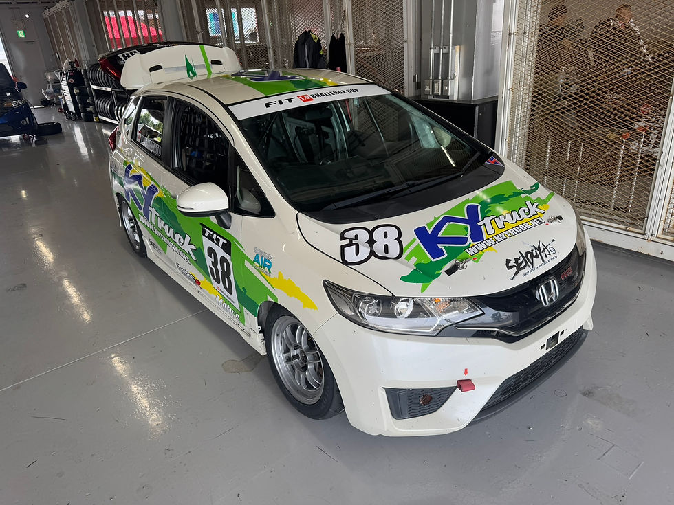 GK5フィット1.5チャレンジカップレースカー#38号車