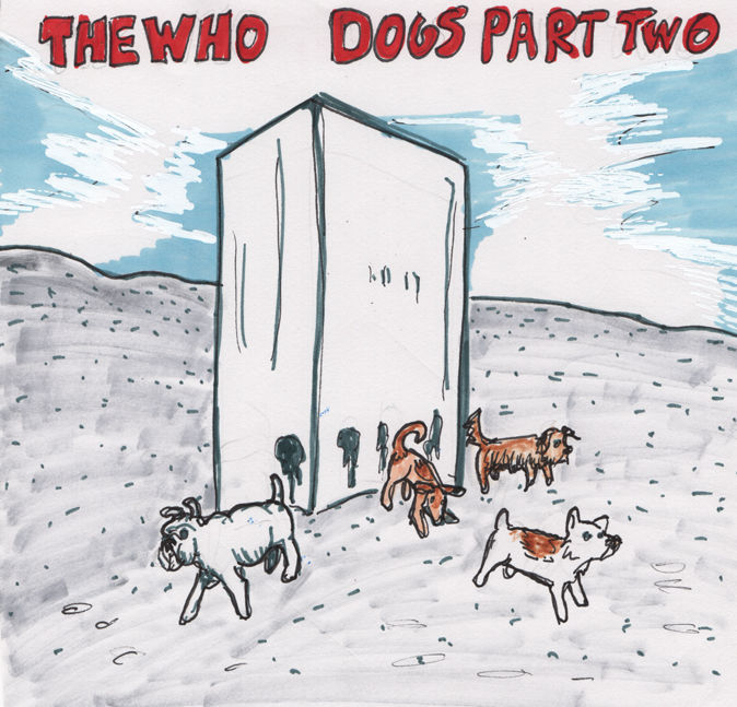 Sketchbook Picture Sleeve: The Who Dogs Part Two
