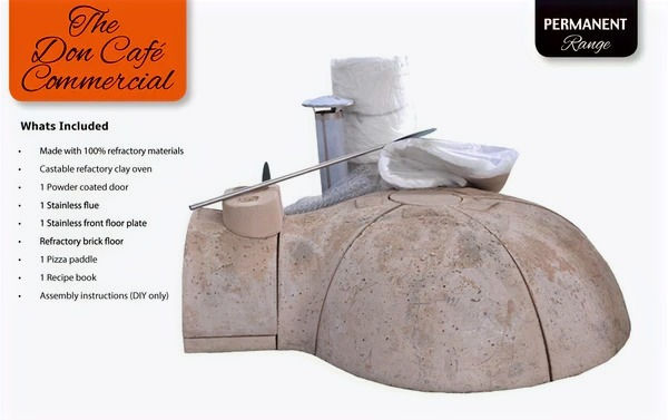 The-Don-Cafe-Commecial-wood fire pizza oven