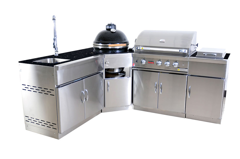 Thumbnail: Outdoor Kitchen Module – Classic Series – Kamado Grill Corner Unit