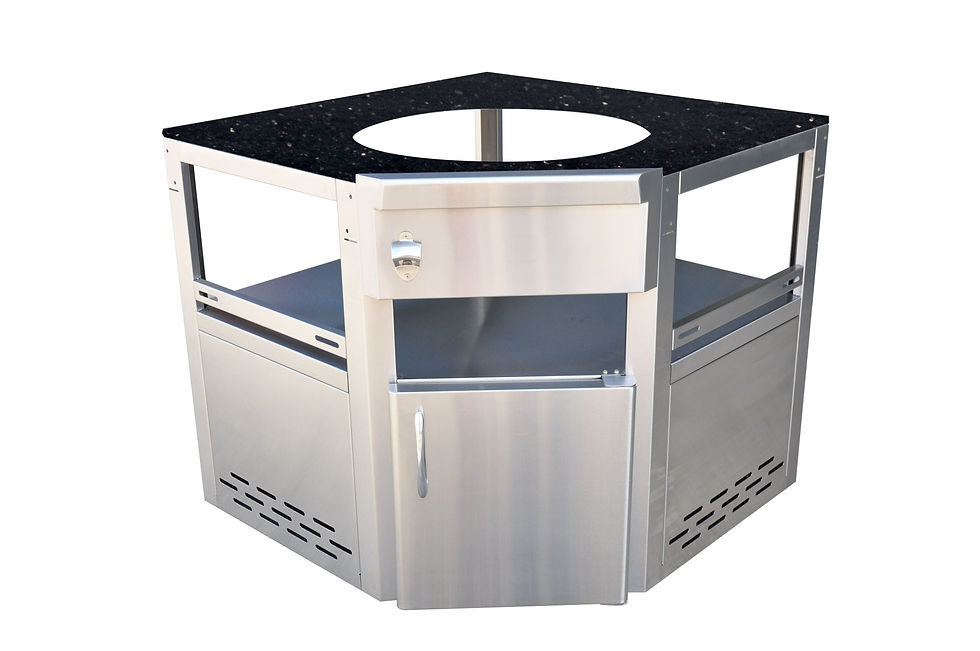 Thumbnail: Outdoor Kitchen Module – Classic Series – Kamado Grill Corner Unit