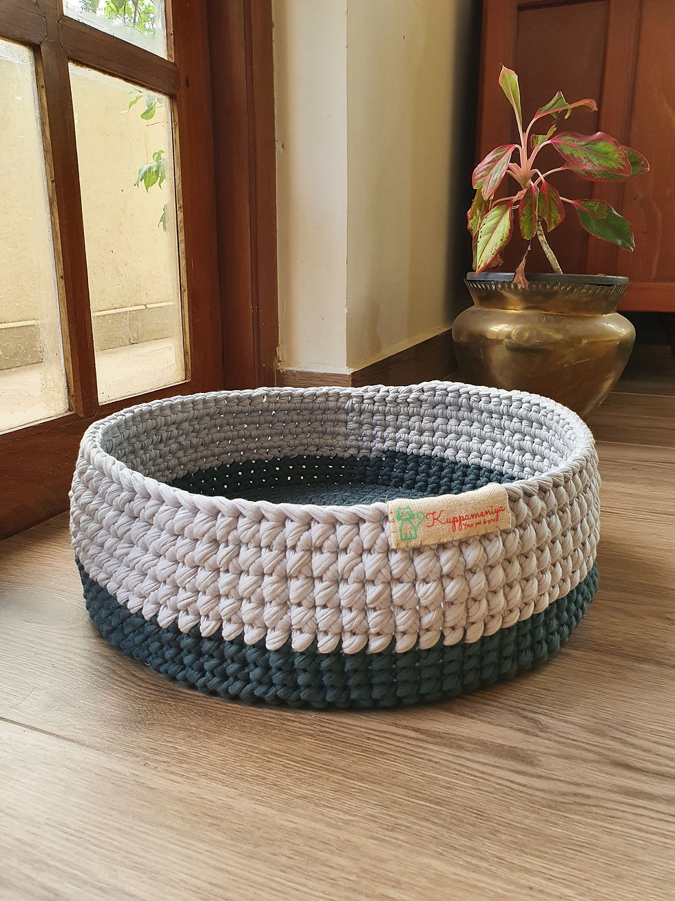 Thumbnail: Two Colour Kitty Basket