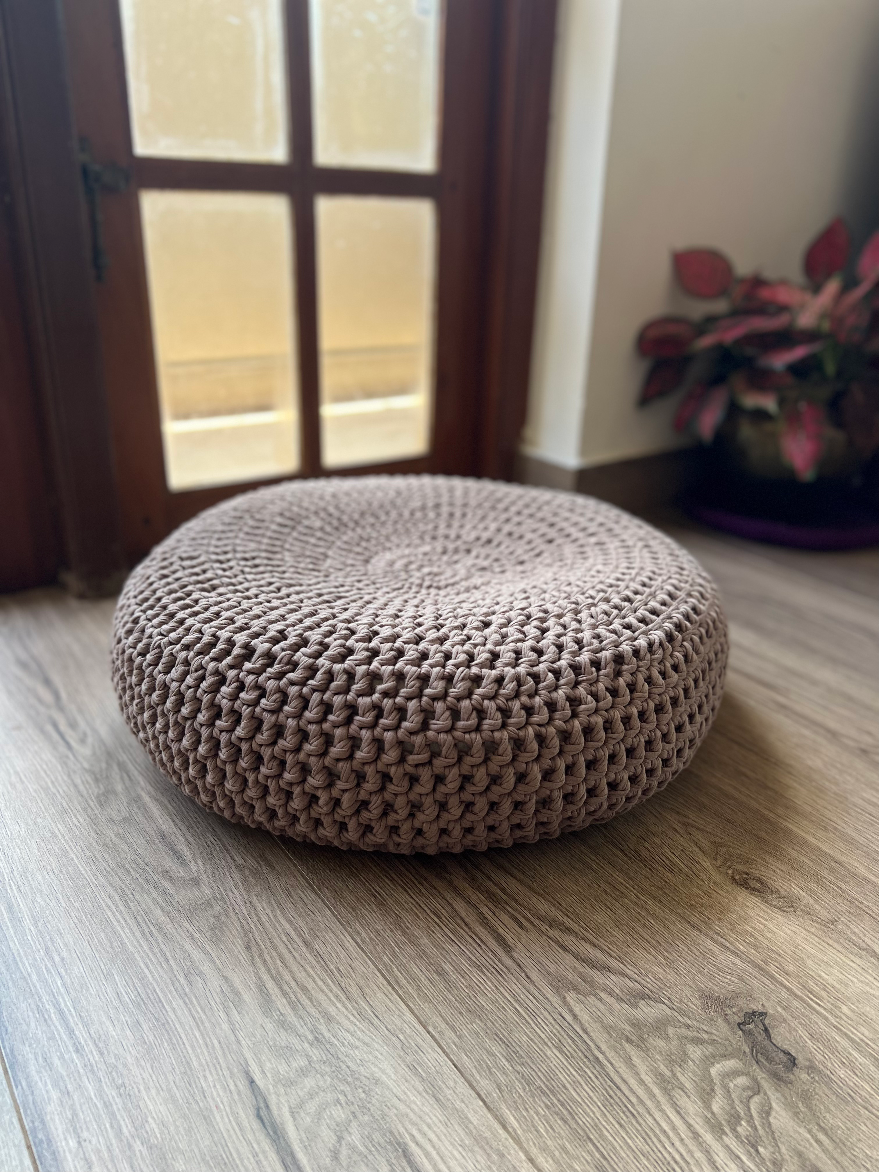 The Eco Kitty Pouf