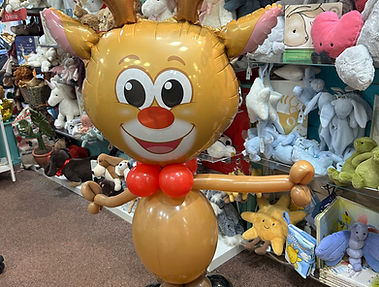 Reindeer Character airfilled stack