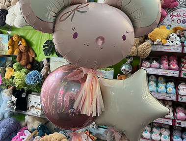 Large foil, orb and foil cluster