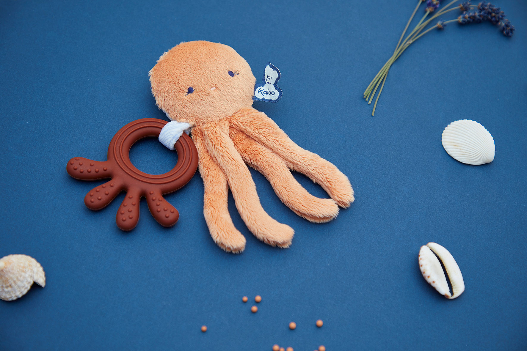 Octopus silicone teething ring