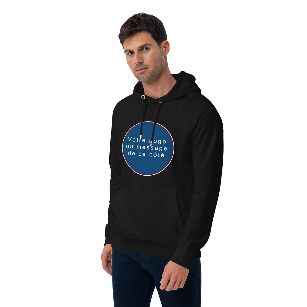 Miniatura: Sweat à capuche éco unisexe - Impression avant