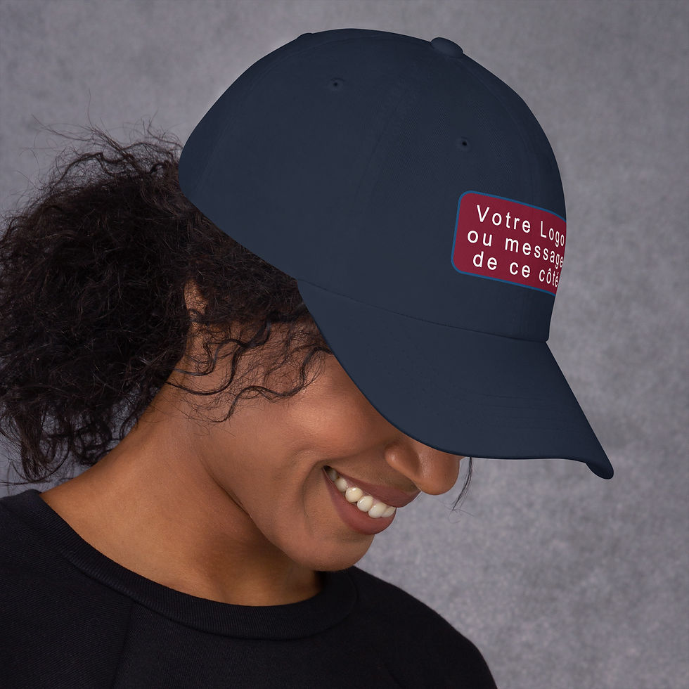 Miniature : Casquette style "Dad Hat" - Imprimé face avant