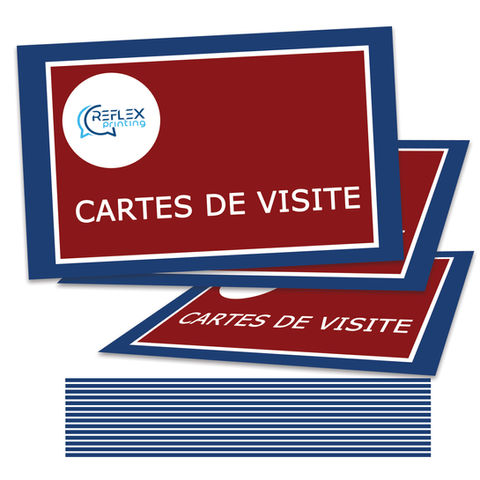 Faites bonne impression dès le premier contact
Créez vos cartes de visite sur-mesure avec ReflexPrinting. Papier premium, finitions soignées (mat, soft touch, vernis, dorure), impression recto ou recto/verso et livraison rapide. Idéal pour professionnels et entrepreneurs.