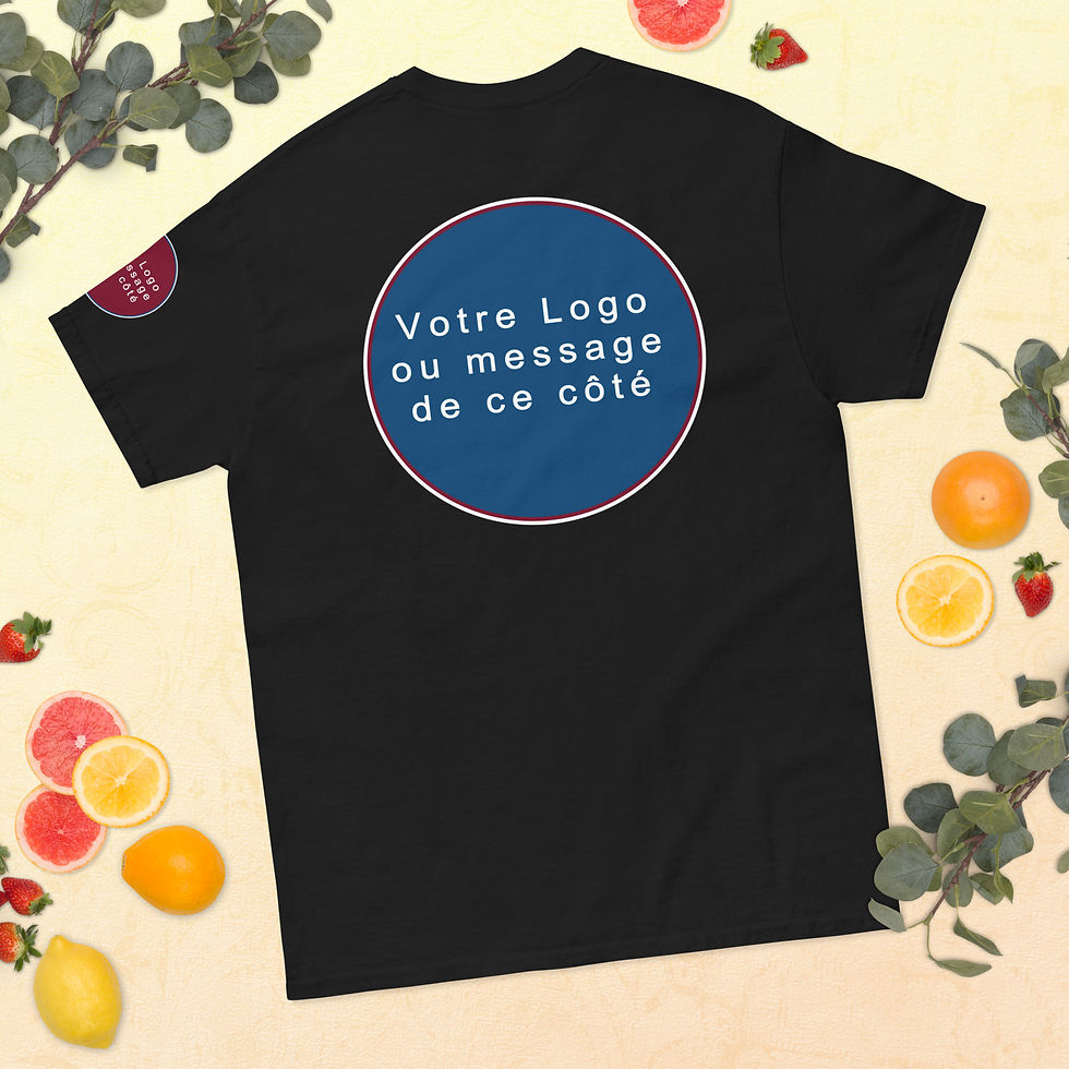 Miniature : T-shirt homme - Impression dos et manche gauche