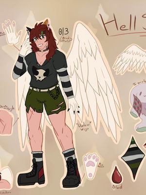 HellSlayer Reference sheet