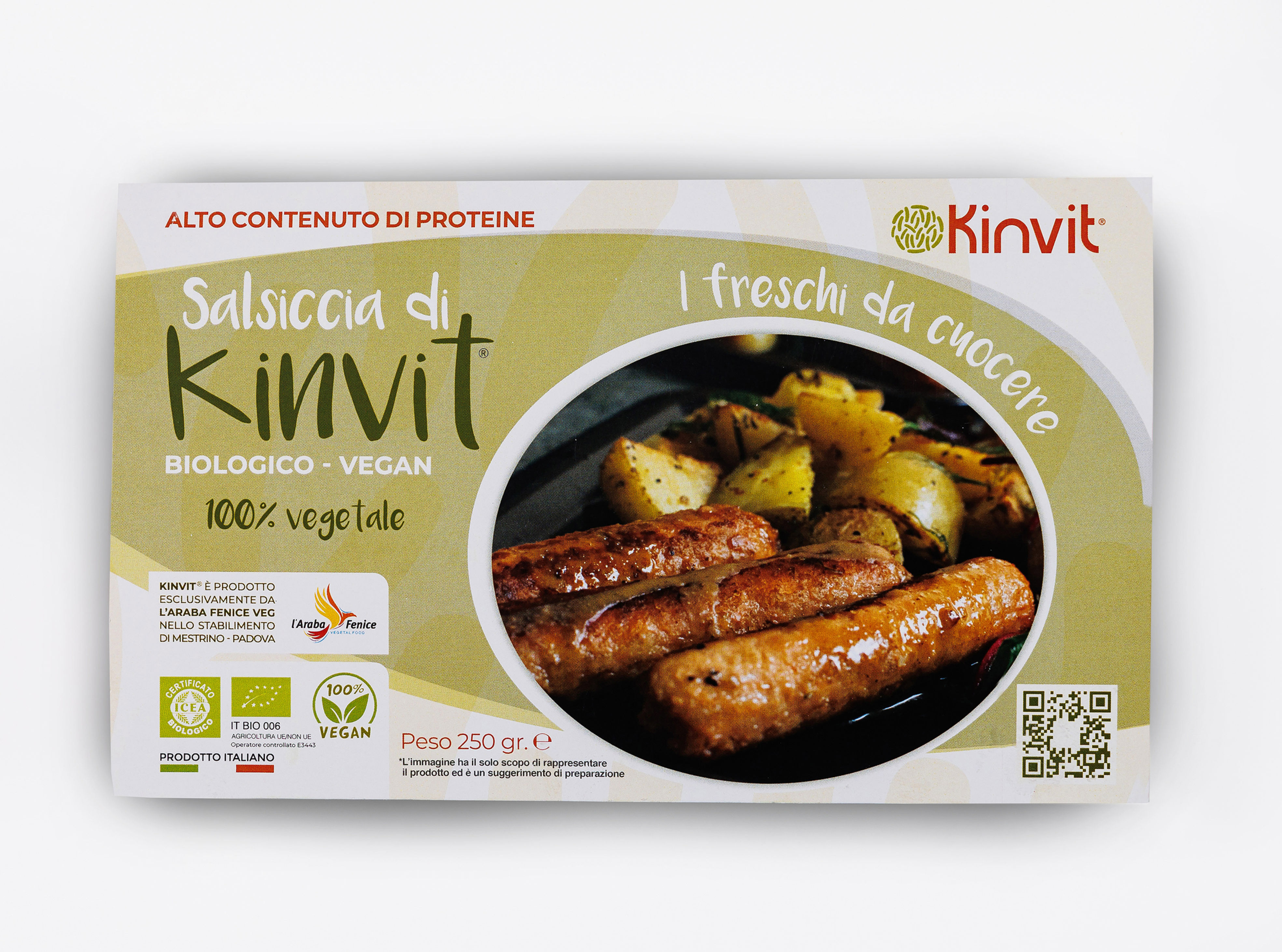 Salsiccia di Kinvit®  250g