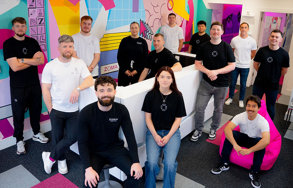 ZOMA Brand Agency Dundalk team marketing and website photo
